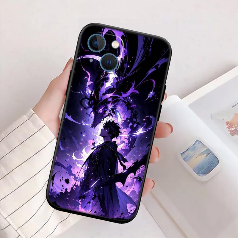 QE3 Anime Sung JinWoo Case for Samsung Galaxy M06 M15 M16 M35 M55 M56 A36 A42 A50 A50S A51 A52 A32 A33 A05 A05S A06 A16 A20