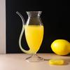 Wine Whiskey Glass Heat Resistant Sucking Juice Milk Drinking Tube Straw Cup Creative Wine Glass High Quality Glass Cup