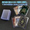 Картонная жесткая карта ПВХ для хранения и защиты коллекционных карт и Имеет поверхностный файл для карманов Top-loader, устойчивый к пятнам, футляр,