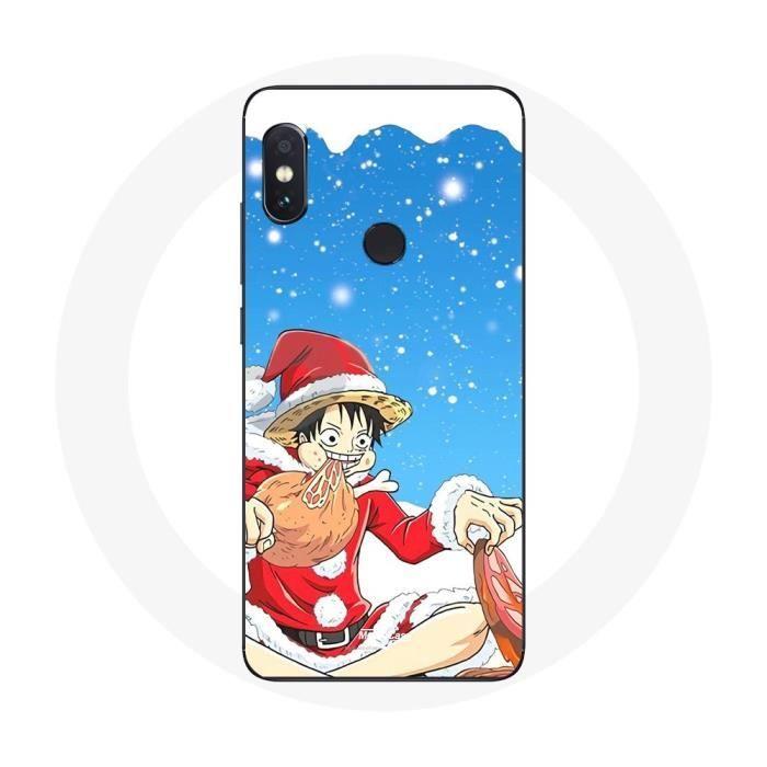 Чехол для Xiaomi Redmi Note 5 AI Dual Camera Anime One Piece Luffy Christmas Day 2023