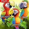 Алмазная картина полная квадратная Новое поступление попугай Алмазная вышивка крестиком животное настенный художественный декор