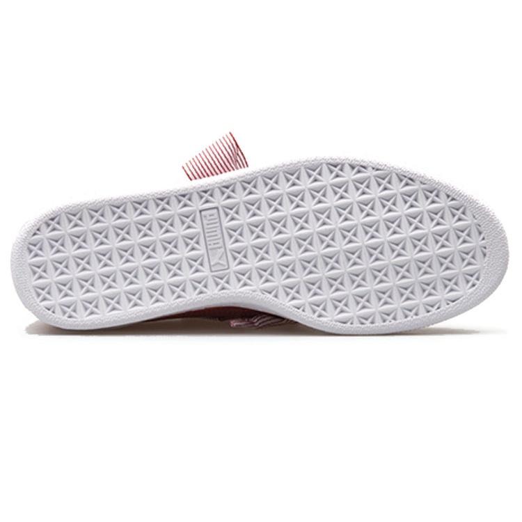 (WMNS) PUMA Enzobasket Heart Обувь Красный/Белый Женская 365198-02