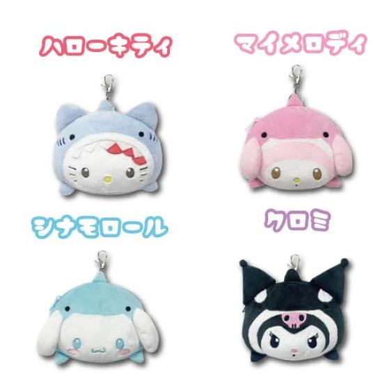 Хатаяма Сёдзи Sanrio Лицо Катушка Пропуск Море H13 x 63203246 Чехол, Куроми, Существа, Прибл. Ш15см,