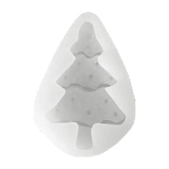 Рождественская елка, форма для помадки, форма для шоколада, силикагель, форма для украшения рождественского торта, кекса для пекарни, магазина