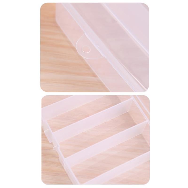 5/6-сетчатые портативные пластиковые заколки для волос, коробка для хранения ювелирных изделий, аксессуары, органайзер для дома и путешествий с защитой от пыли