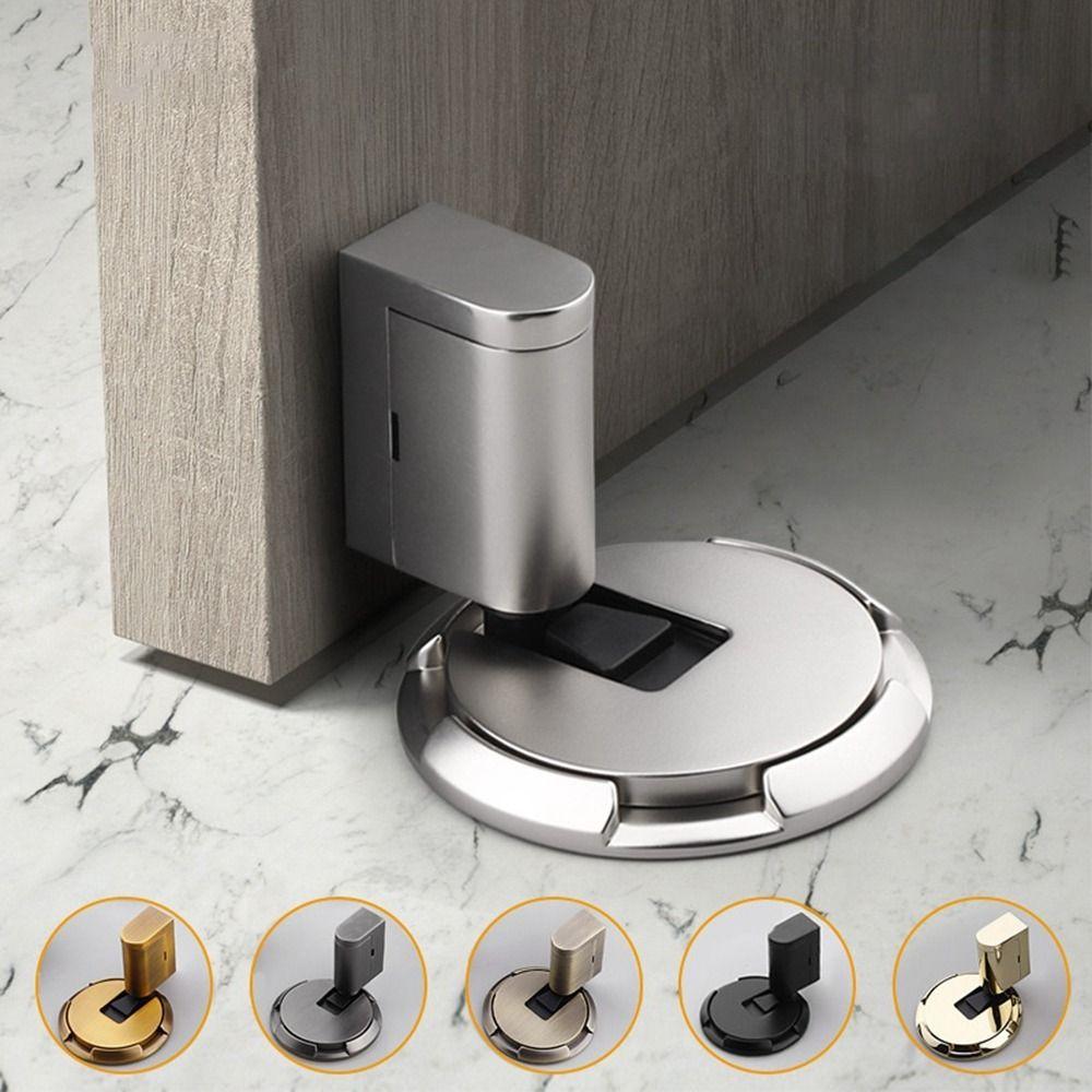 Zinc Alloy Mechanical Door Stopper Heavy Duty Door Suction New Door Stop Door