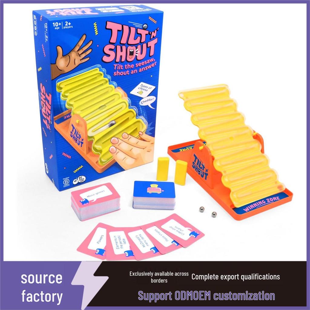 Tilt 'n Shout Teeter-Totter Quiz Game