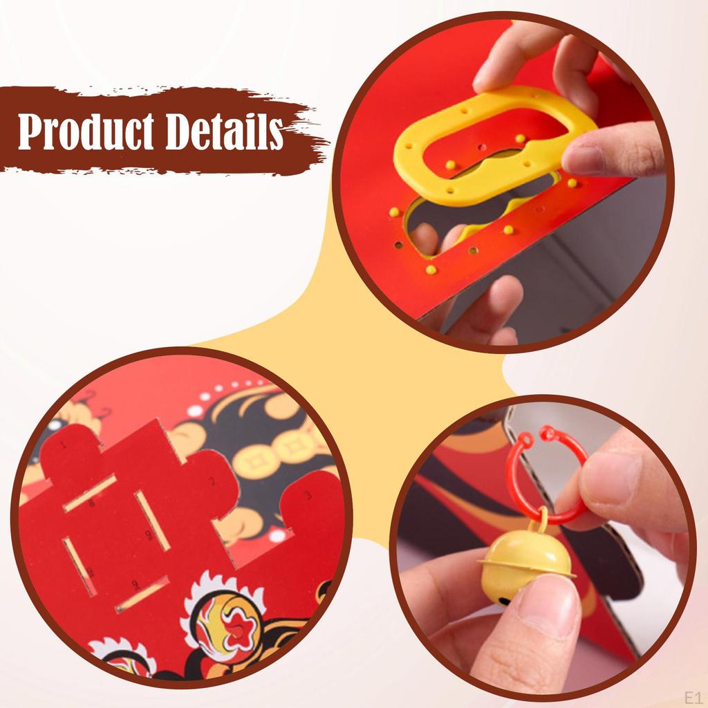 Набор для поделок «Китайский танец льва», Годовое украшение, Головной убор ручной работы для