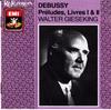 CD КЛОД ДЕБЮССИ / ВАЛЬТЕР ГИЗЕКИНГ - Прелюдии, Книги I и II CDH7610042 EMI 1987 Европа Классика Б/У