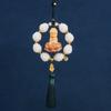 Exquisite Car Hanging Decoration Good Luck Car Upholstery Circle Lotus Car Pendant  Automobile