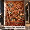 American Patriotic (153) Theme Custom Tapestry Personalized Custom Name Text Wall Hanging Tapestry Home Decor Background Cloth