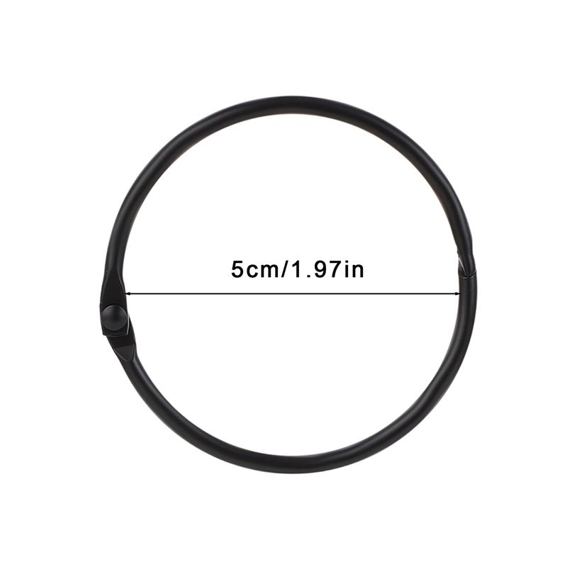 12 шт. колец для душевой занавески, железные крючки для душевой занавески, О-образные кольца, крючок, легко скользящий по душевой штанге в ванной комнате