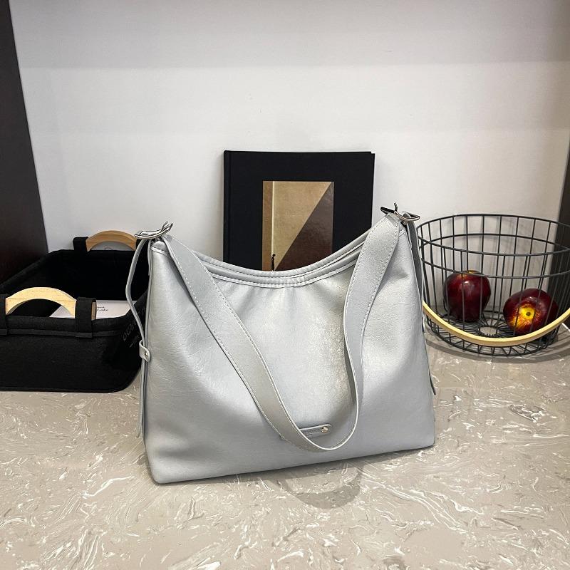 Популярная женская сумка-пельмень большой вместимости, новая простая и универсальная наплечная сумка-мессенджер, сумка для поездок на работу