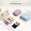Shockproof Cameras Storage Holder PU Leather Camera Carrying Bag Digital Camera Case  SD Card