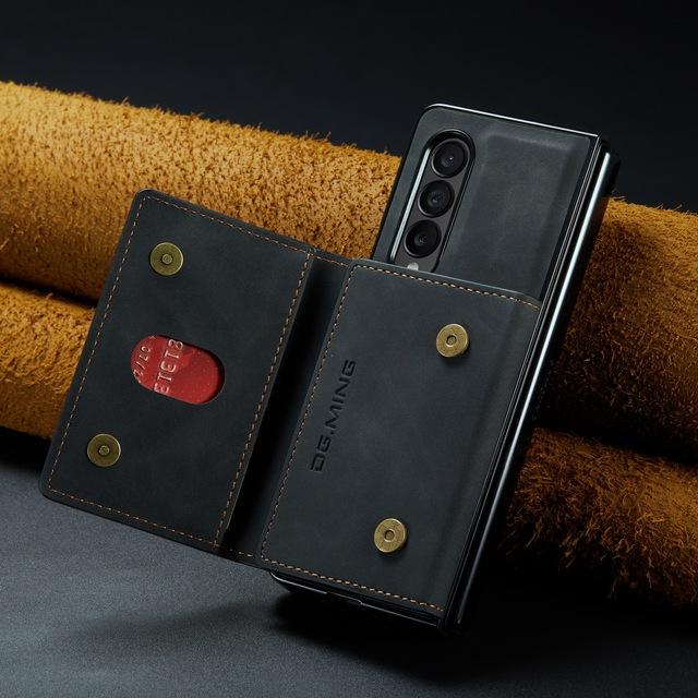 Магнитный модный кожаный чехол-кошелек для Samsung Galaxy Z Fold4 5g Fold 4 Fold3 Fold 3 S23 Ultra S22 Plus S21 Fe S20