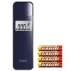 TANITA Alcohol Checker Navy Pack of Set of NV Alcohol Detector (1 Batteries, 4) EA-100 Self-check