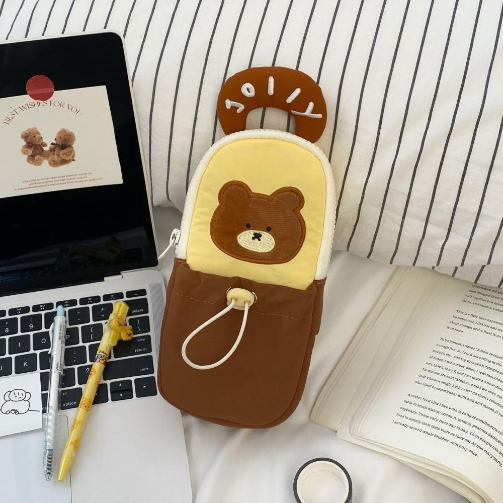 Desktop Storage Korean Style Pencil Case Large Capacity Animal Pencil Pouch School