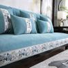 New Chinese Style Chenille Sofa Covers All-season Living Room Solid Wood Sofa Cushion Antislip Couch Cover Sofa Towel Home Decor