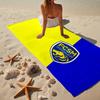 1PC Sochaux-montbeliard Crest Beach Towel - Soft,  Absorbent Microfiber, Lightweight, Ideal for The Beach, Parties, Travel, Camping fan gifts