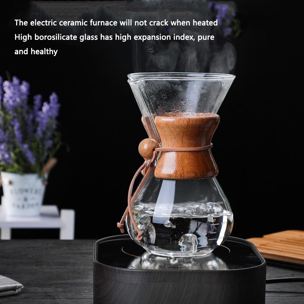 Hand-pour Coffee Filter Cup With Pouring Spout Double-layer Filter Coffee Maker Dripper Set