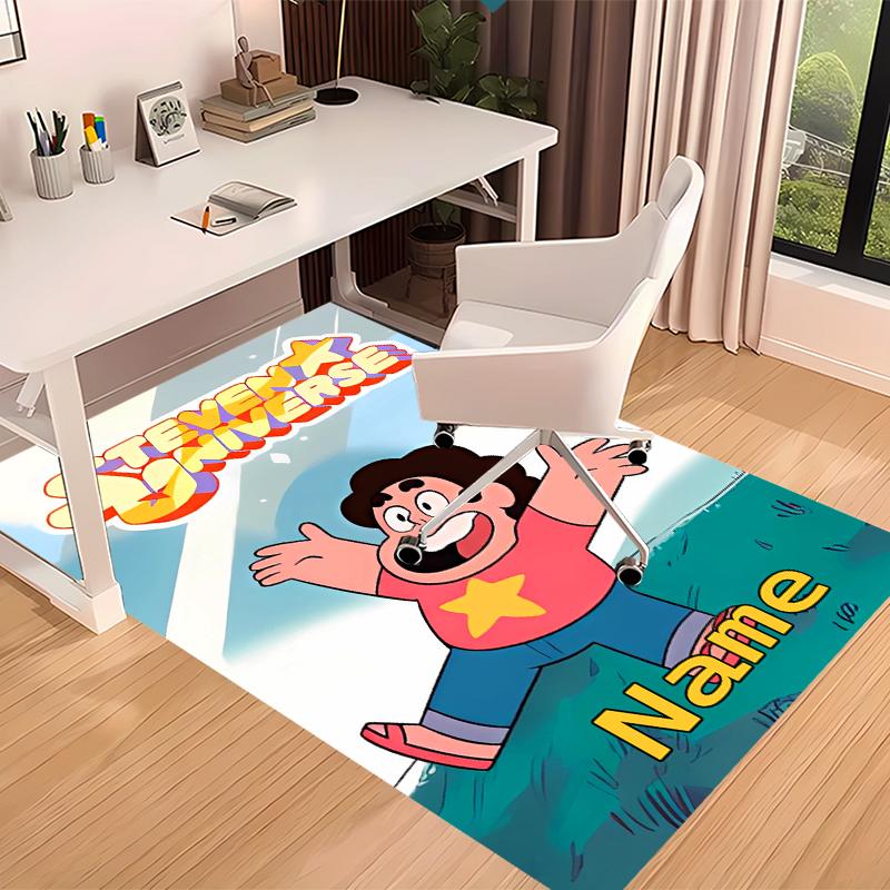 Custom personalization Steven Universe Print Area Rug - Soft, Washable Non-Slip Indoor Mat,Living Room,Home&Office Decorative Rug