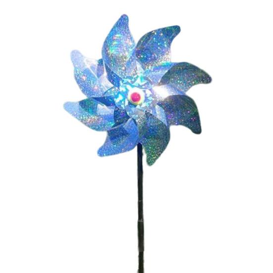 Useful Colorful Long-Lasting Bird Repeller Windmill Reflective Repellent Pinwheel Garden Supplies