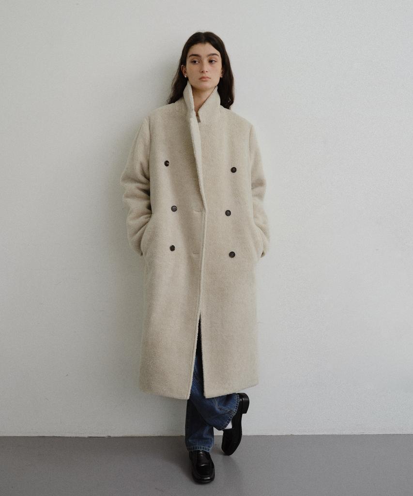 Urago Shearling Double Coat