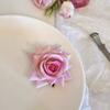 Cloth Red Rose Hairpin Korean Style Girl Hair Clip Sweet Flower Hair Clip  Women