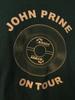 Винтажная футболка John Prine 'On Tour' с коротким рукавом, черная, унисекс, S-23XL, унисекс футболка