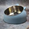 200ML Cat Dog Bowl Raised Non Slip Puppy Base Cat Food Drinking Water Feeder Tilt Safeguard Neck Pet Bowl Pets Supplies
