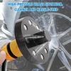 Chassis Flusher Powerful Cleaning Wheel Professional Chassis Wash Kit For Car Truck SUV Maintenance Cleaning Road Garden Hose