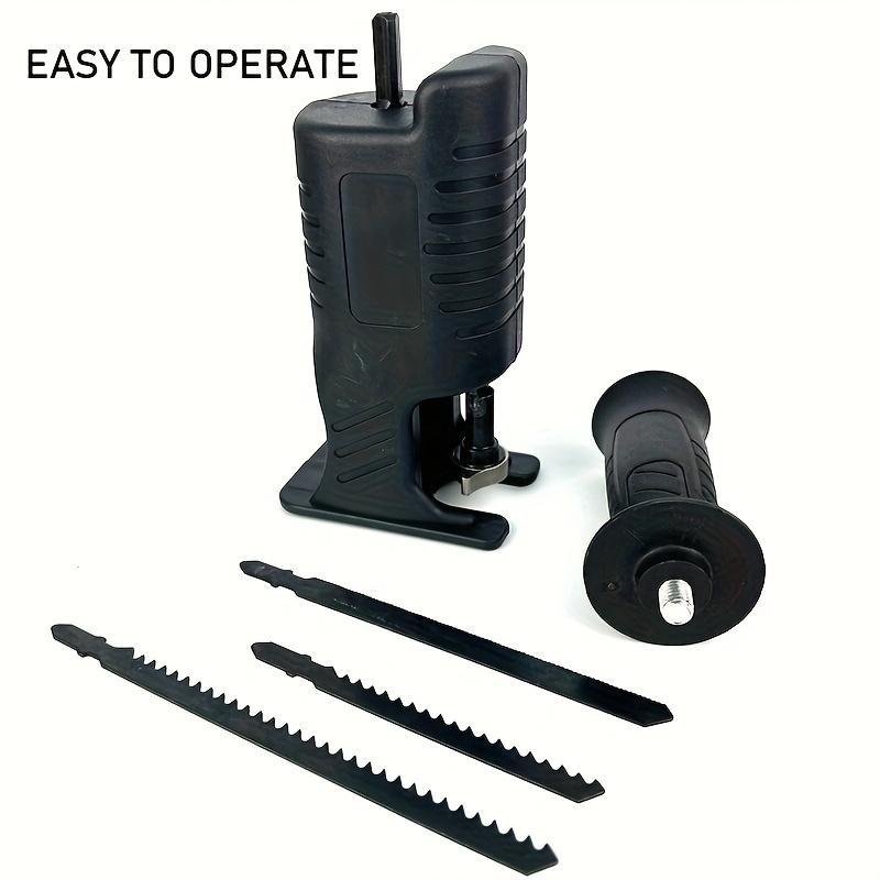 Сверхпрочная насадка-резак бензопильного типа для дрели и угловой шлифмашины - Идеально подходит для резки деревьев/лесозаготовки/садоводства/пластика, инструмент для DIY