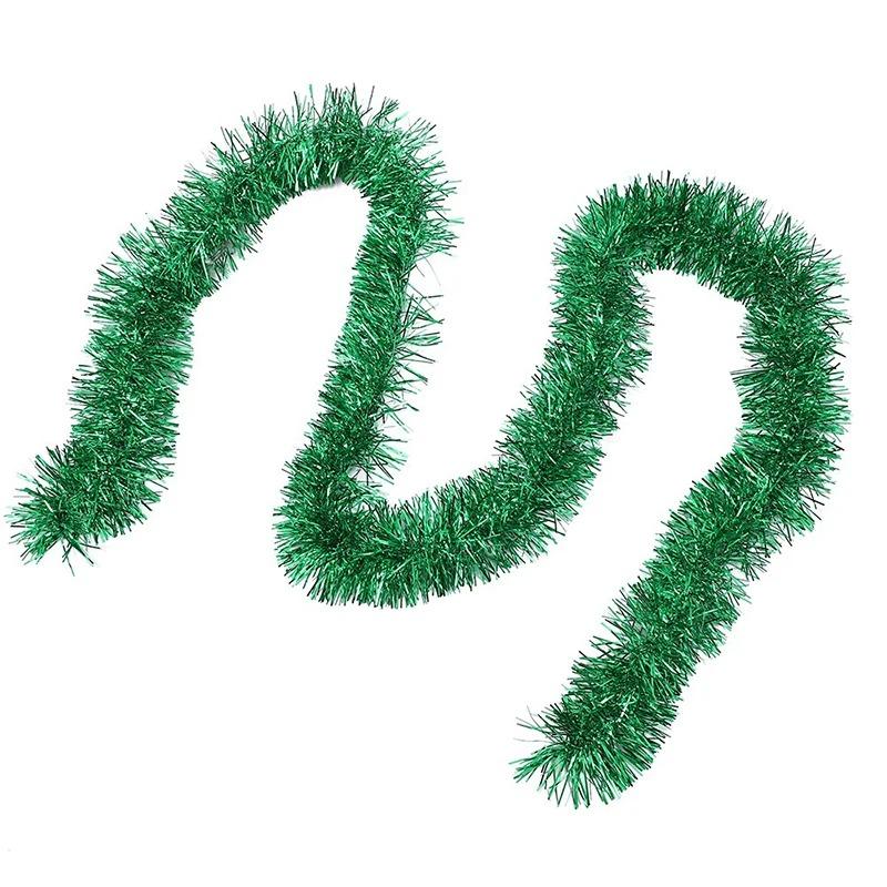 2M Рождественское украшение Цветная лента Рождественская елка Подвесные украшения для домашнего декора Новый год 2026 DIY Принадлежности для украшения вечеринки