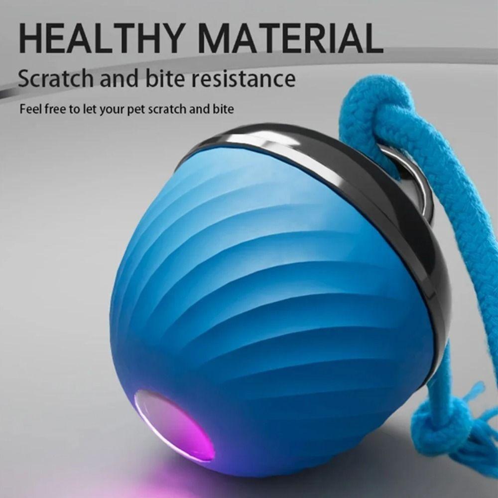 3 Modes Intelligent Dog Toy Ball Imitation Mouse Automatic Moving Bouncing Ball  Pet Training Tool