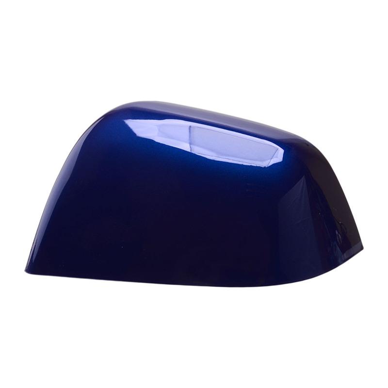 Car Left Side Rearview Mirror Cover Trim 149559300A Fit for Tesla Model Y - Blue Plastic