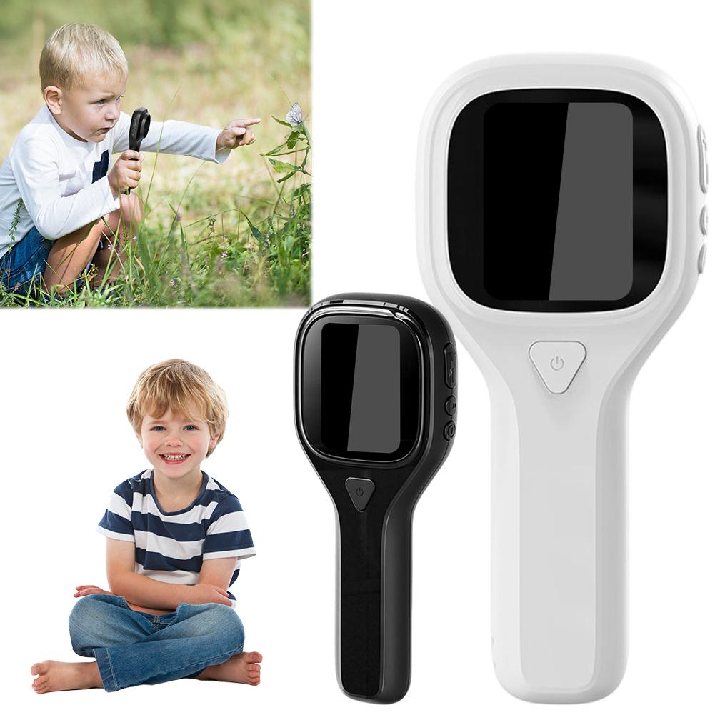 500X Kids Microscope 2 Inch IPS Screen Magnifier Microscope 2 MP with 6 LED Light Birthday Gifts for Age 3 4 5 6 7 8 Girls&Boys