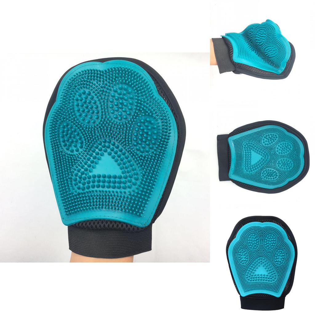 Breathable Mesh Design Pet Deshedding Glove For Comfortable Grooming Sessions