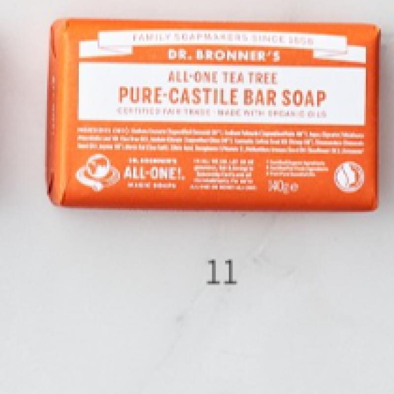 Dr. Bronner S Sandalwood jaSmine Pure caStile Bar Soap 140g