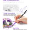TOSHARE (TOSHARE) Art Marker Pen Dual Tip Coloring Marker Set with Brush & Fine Tip Adult Colorin...
