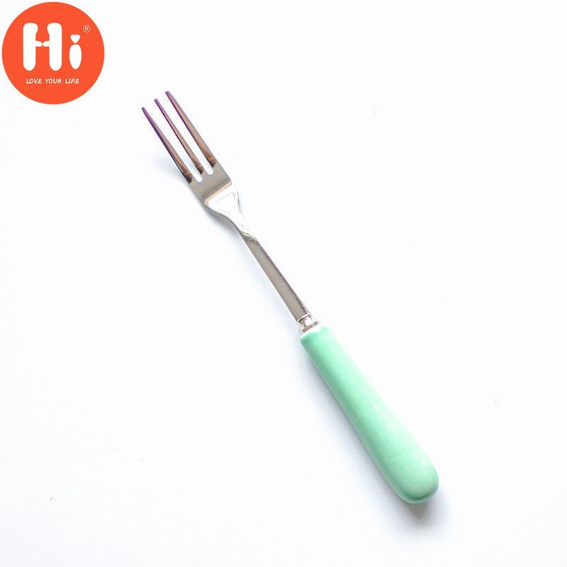 Привет Посуда Фруктовая вилка Кофейная ложка Десертная ложка Кухонные принадлежности