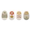 4 Pairs/Set Baby Socks Anti-slip Cartoon Cotton Socks For Girls And Boys Newborn Socks Spring Summer Kids Socks 0-8 Years Old