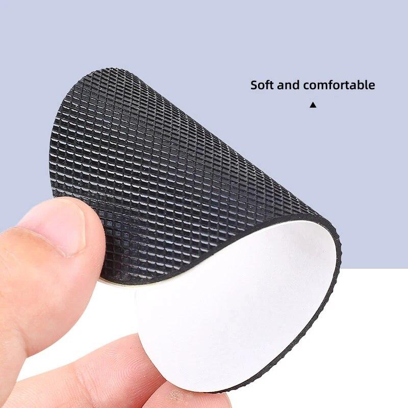 Самоклеящиеся нескользящие подушечки для подошвы обуви, ручки для высоких каблуков, подушка, противоскользящая резиновая наклейка без запаха, защитная накладка для подошвы обуви