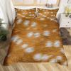Animal Fur Pattern Duvet Cover Set Tiger Lion Cow Leopard Polyester Comforter Cover With Pillowcase King Queen Size Bedding Set
