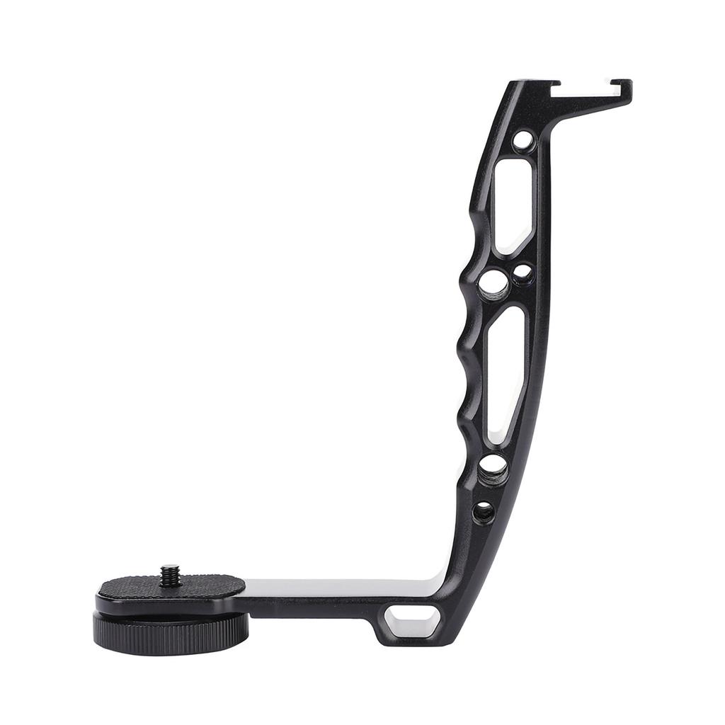 Aluminum Alloy L Bracket Extended Single Handle Grip for Zhiyun Crane 2 DJI Ronin S Gimbal