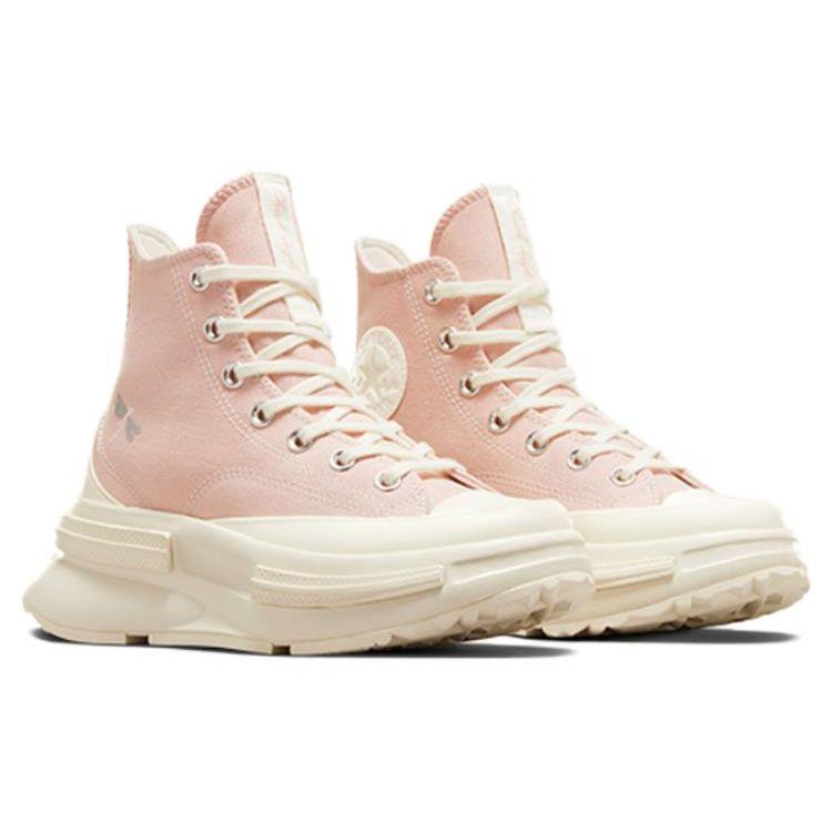 Converse Run Star Legacy CX Удобные Универсальные Высокие Кеды из Канваса Унисекс Розовые A07107C