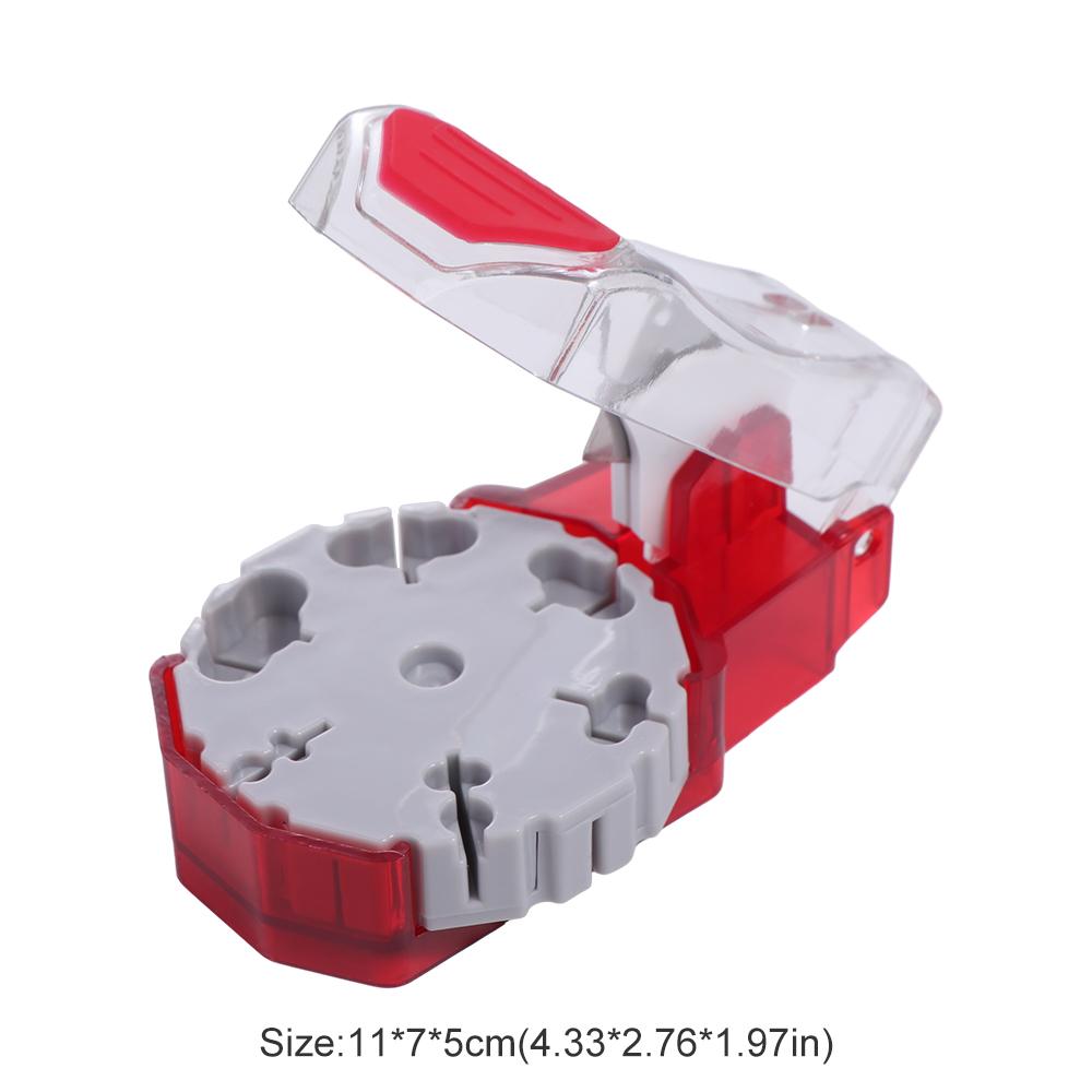 Portable Medicine Pill Cutter Box Transparent Medicine Cutting Device Tablet Grinder Case  Home
