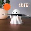 Office Desk Decoration Desktop Pencil Organizer Resin Stationery Stand Cute Ghost Pen Holder