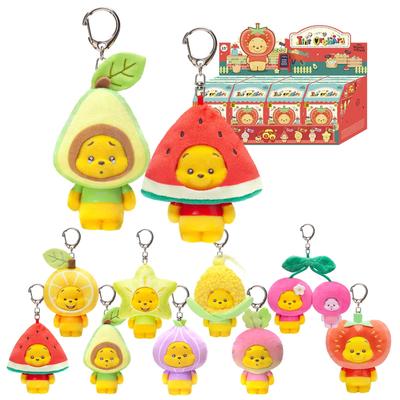 TOP TOY Серия Плюшевых Подвесок Винни-Пух от Disney Коробка с Фигурками Гachaпон Blind Box Пластиковая Модель Премиум Игрушки из Мягкого Винила Подарок на День Рождения Disney