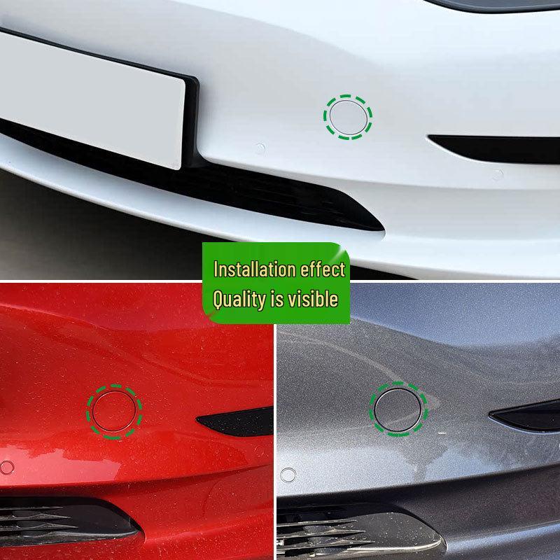 Накладка-защита буксировочного крюка для Tesla Model 3 (передняя) 1460701-00-B