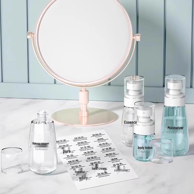 Дорожный флакон-спрей ультрамелкого распыления для увлажнения лица и использования спирта